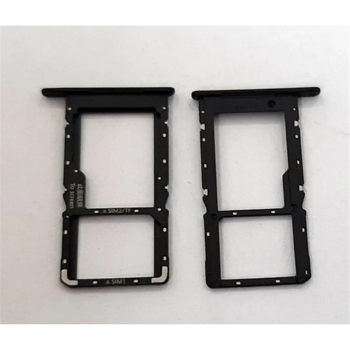 Soporte o bandeja dual sim negra para Huawei Nova Y70 MGA-LX3 calidad premium