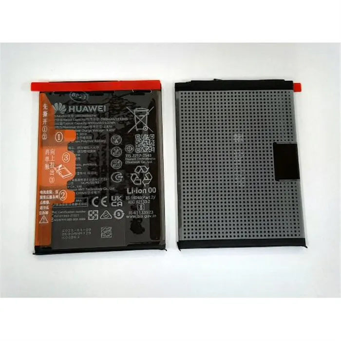 Bateria HB536896EFW 6000mAh para Huawei Nova Y70 MGA-LX3 Mega-L29BNX2 Service Pack