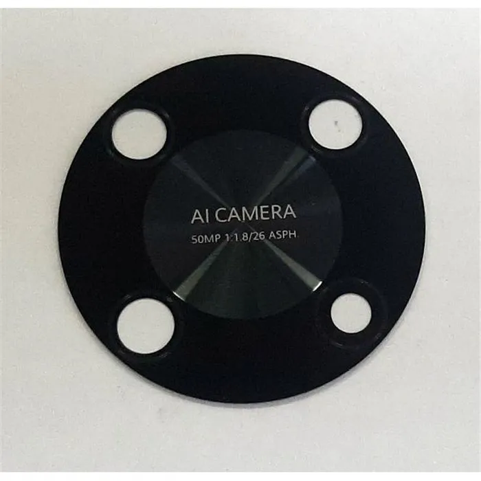 Cristal camara negro para Huawei Nova Y90 calidad premium