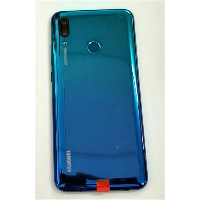 Tapa trasera o tapa bateria azul para Huawei P Smart 2019 02352JFD Service Pack POT-LX1 LX1AF LX1RUA LX2J LX3