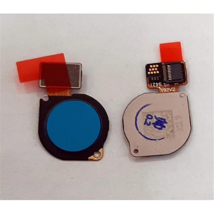 Flex boton home azul cyan para Huawei P Smart 2020 calidad premium