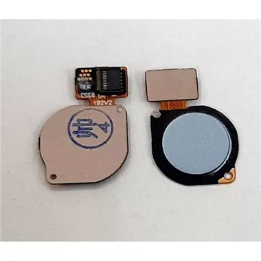 Flex boton home azul claro para Huawei P Smart 2020 calidad premium