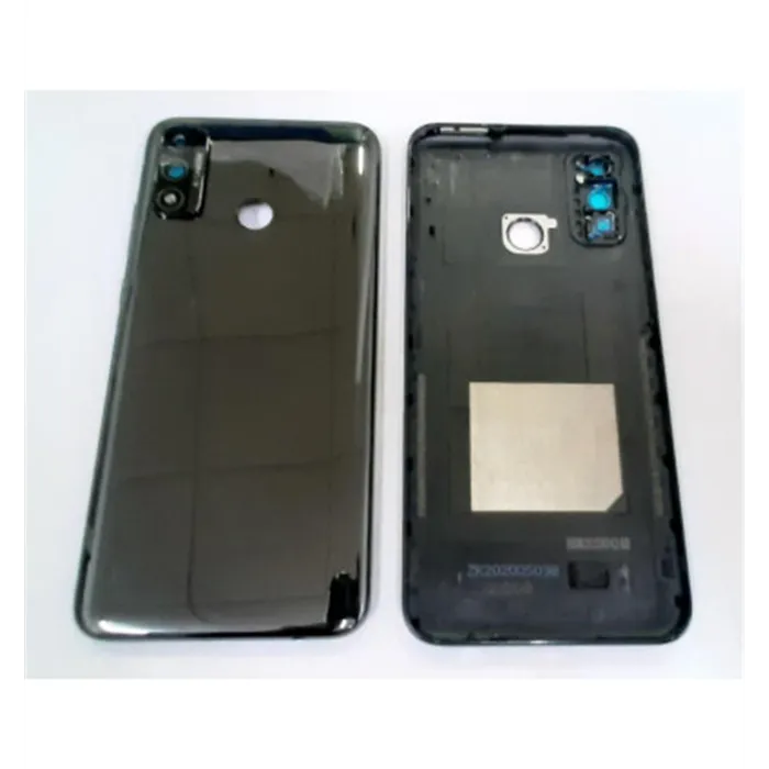 Tapa trasera o tapa bateria negra para Huawei P Smart 2020 mas cristal camara