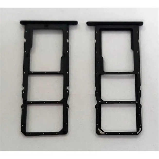 Soporte o bandeja dual sim negra para Huawei P Smart 2021 Honor 10X Lite Y7A calidad premium