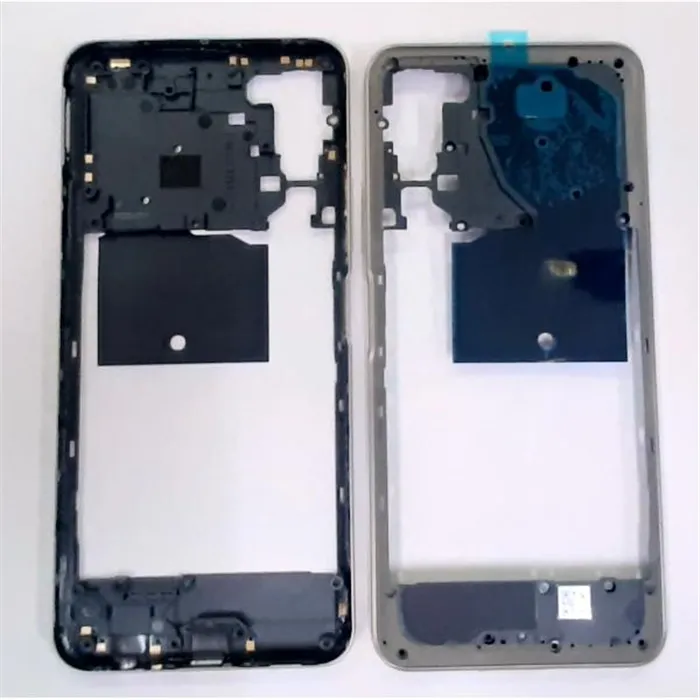 Carcasa central o marco dorado para Huawei P Smart 2021 calidad premium