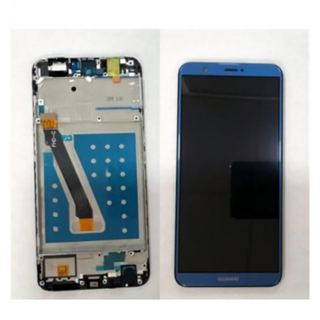 Pantalla LCD Premium para Huawei P Smart FIG-LX1 FIG-LA1 FIG-LX2 FIG-LX3 mas tactil azul mas marco negro