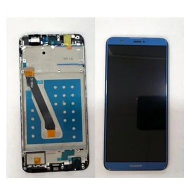 Pantalla LCD Premium para Huawei P Smart FIG-LX1 FIG-LA1 FIG-LX2 FIG-LX3 mas tactil azul mas marco negro