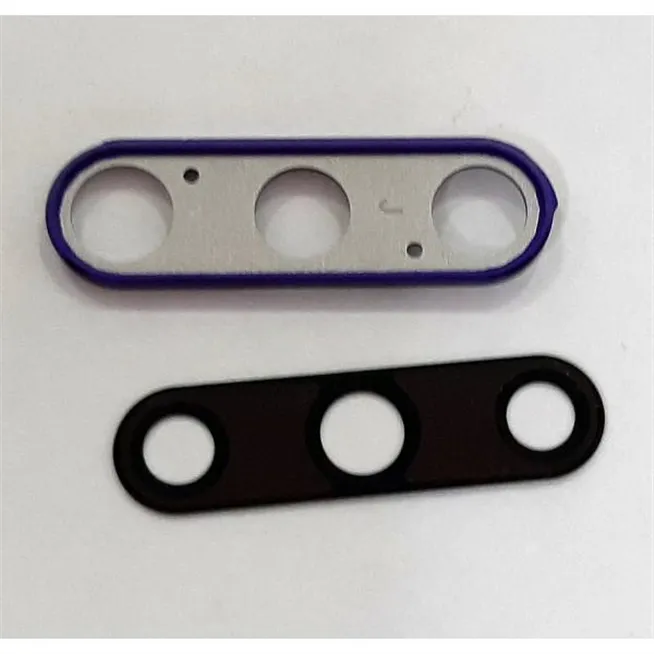 Cubierta camara purpura para Huawei P Smart Pro 2019 calidad premium