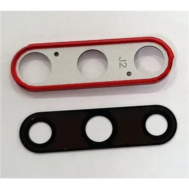 Cubierta camara roja para Huawei P Smart Pro 2019 calidad premium