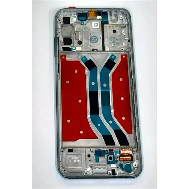 Pantalla lcd para Huawei P Smart S Y8P 2020 mas tactil negro mas marco azul calidad premium