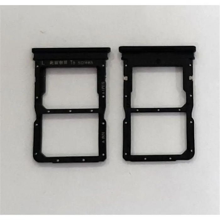 Soporte o bandeja dual sim negra para Huawei P Smart S Y8P 2020 calidad premium