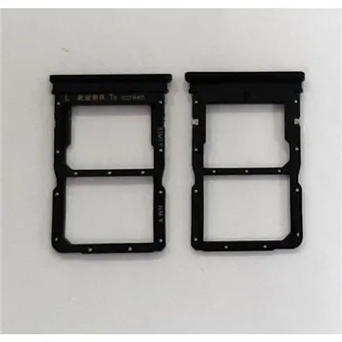 Soporte o bandeja dual sim negra para Huawei P Smart S Y8P 2020 calidad premium