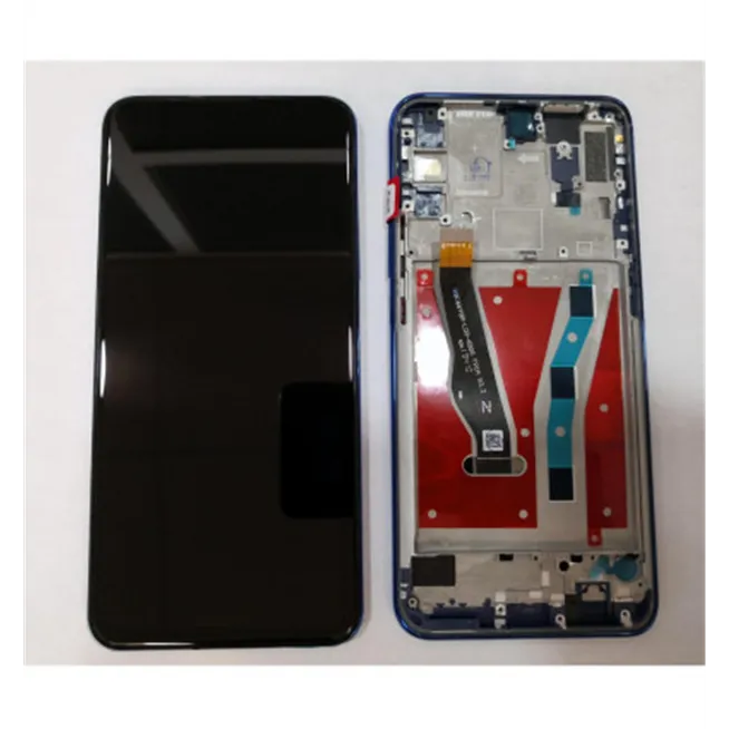 Pantalla lcd mas tactil negro mas marco azul para Huawei P Smart Z 51093WDL 51093WDN 51093WDQ
