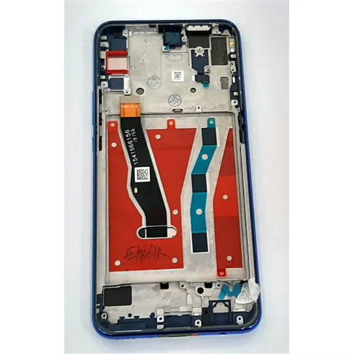 Pantalla lcd para Huawei P smart Z Huawei y9 prime 2019 huawei Y9s mas tactil negro mas marco azul compatible