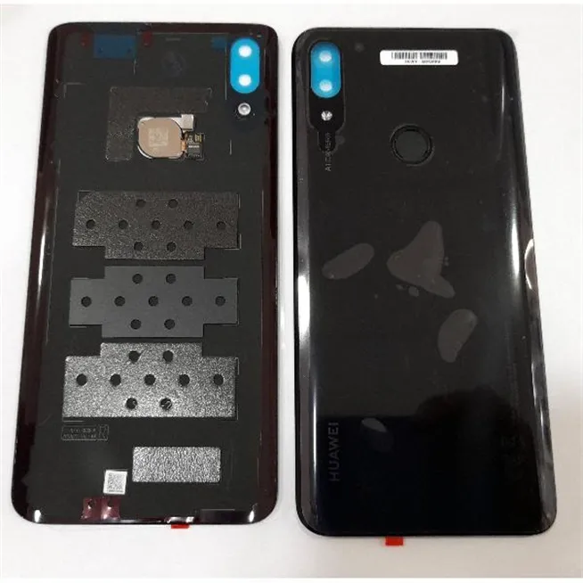 Tapa trasera o tapa batería negro para Huawei P Smart Z 02352RRK + sensor de huella Service Pack Premium