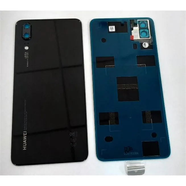 Tapa trasera o tapa bateria negra para Huawei P20 02351WKS eml-l09 eml-l22 eml-l29 mas cubierta camara Service Pack
