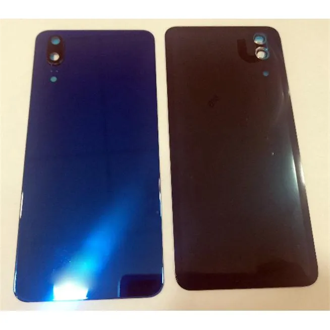 Huawei P20 tapa trasera o tapa bateria + cubierta camara azul oscuro eml-l09 eml-l22 eml-l29