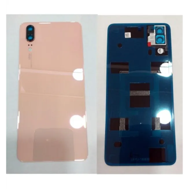 Huawei P20 tapa trasera o tapa bateria rosa + cubierta camara eml-l09 eml-l22 eml-l29