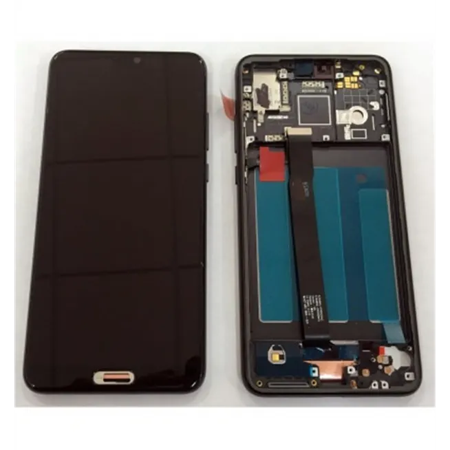 Huawei P20 pantalla lcd + tactil negro + marco negro premium remanufacturado