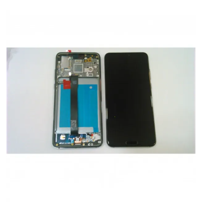 Pantalla lcd para Huawei P20 mas tactil negro mas marco azul