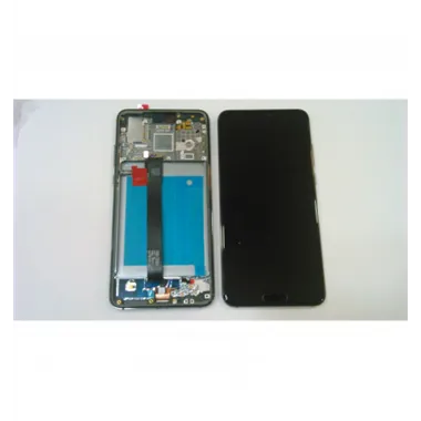 Pantalla lcd para Huawei P20 mas tactil negro mas marco azul