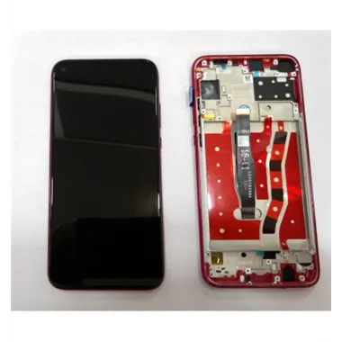 Pantalla lcd mas tactil negro mas marco rojo para Huawei P20 Lite 2019 Nova 5i