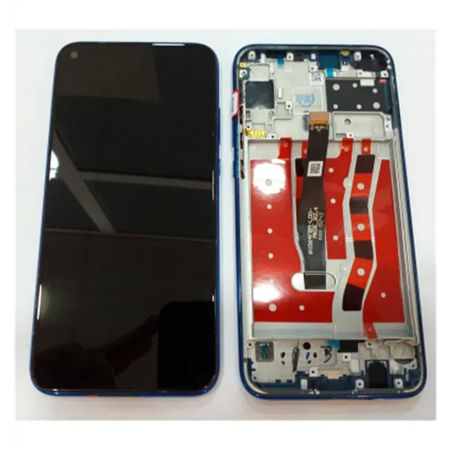 Pantalla lcd + tactil negro + marco azul Huawei P20 Lite 2019 Nova 5i