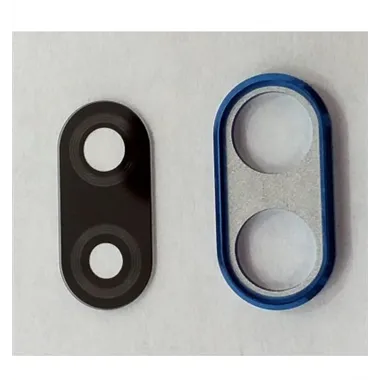 Huawei P20 Lite Nova 3E cubierta camara azul premium