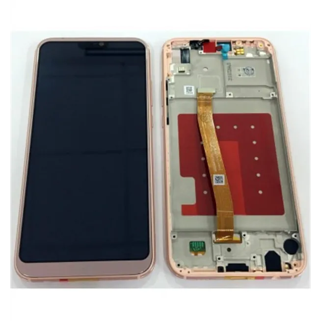 Huawei P20 Lite Nova 3E pantalla lcd + tactil rosa + marco premium