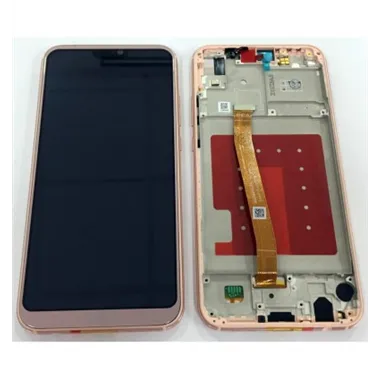 Huawei P20 Lite Nova 3E pantalla lcd + tactil rosa + marco premium
