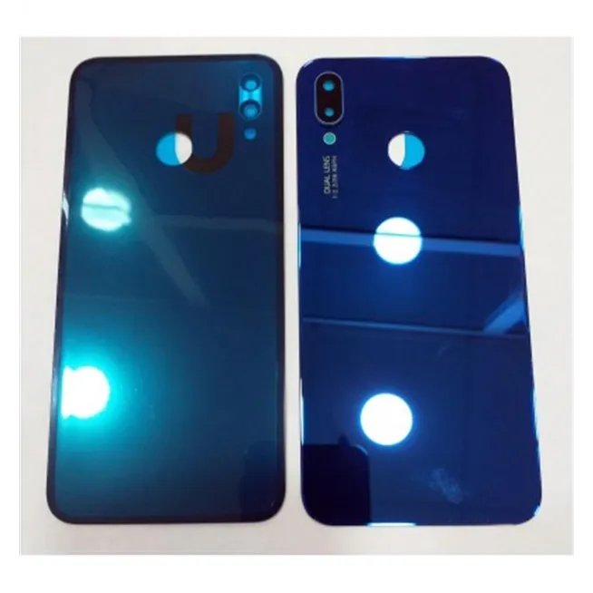 Huawei P20 Lite Nova 3E tapa trasera o tapa bateria azul + cubierta camara ane-l02 ane-l02k ane-l03 ane-l12jpz ane-