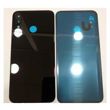 Huawei P20 Lite Nova 3E tapa trasera o tapa bateria negra + cubierta camara ane-l02 ane-l02k ane-l03 ane-l12jpz ane