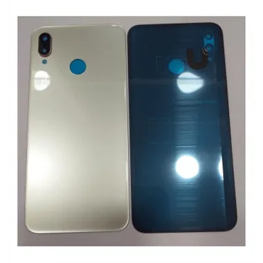 Huawei P20 Lite Nova 3E tapa trasera o tapa bateria dorada + cubierta camara ane-l02 ane-l02k ane-l03 ane-l12jpz an