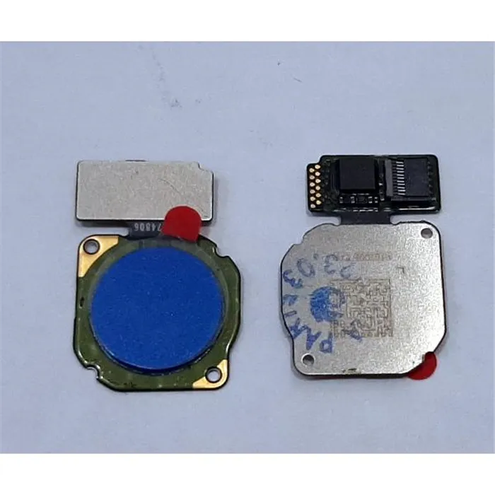 Flex boton home azul claro para Huawei P20 Lite Nova 3E calidad premium