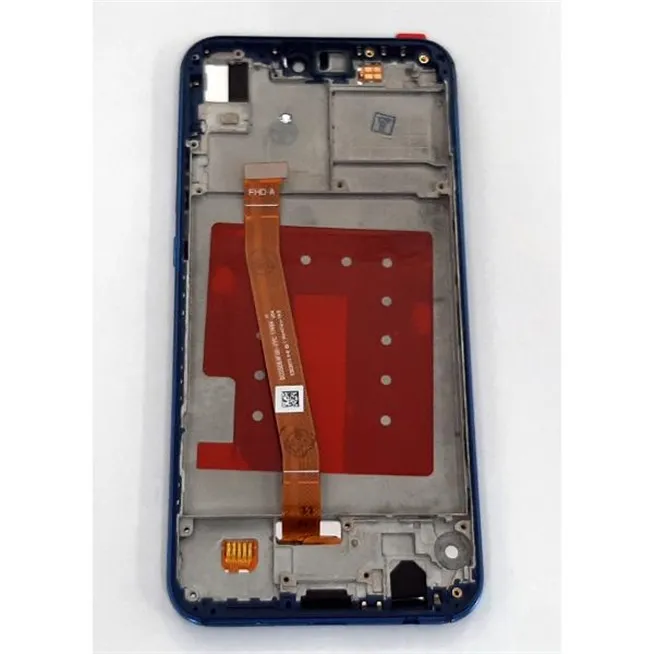 Pantalla lcd para Huawei P20 Lite Nova 3E mas tactil negro mas marco azul compatible ane-l02 ane-l02k ane-l03 ane-l