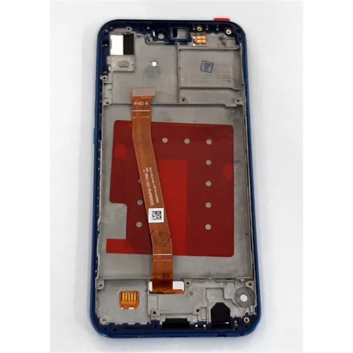 Pantalla lcd para Huawei P20 Lite Nova 3E mas tactil negro mas marco azul compatible ane-l02 ane-l02k ane-l03 ane-l