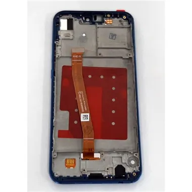Pantalla lcd para Huawei P20 Lite Nova 3E mas tactil negro mas marco azul compatible ane-l02 ane-l02k ane-l03 ane-l