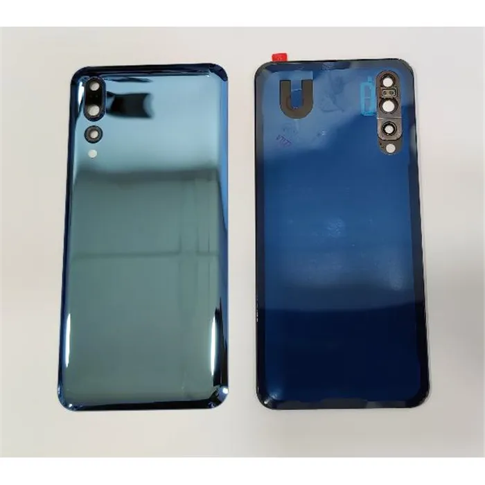Huawei P20 Pro tapa trasera azul + cubierta camara