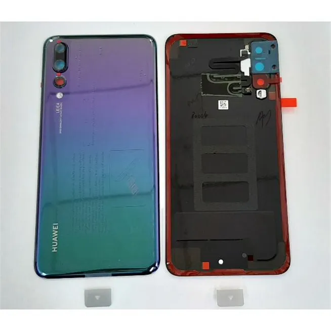 Tapa trasera o tapa bateria auroral para Huawei P20 Pro 02351WRX CLT-L04 CLT-L09 CLT-L29 mas cubierta camara Servic