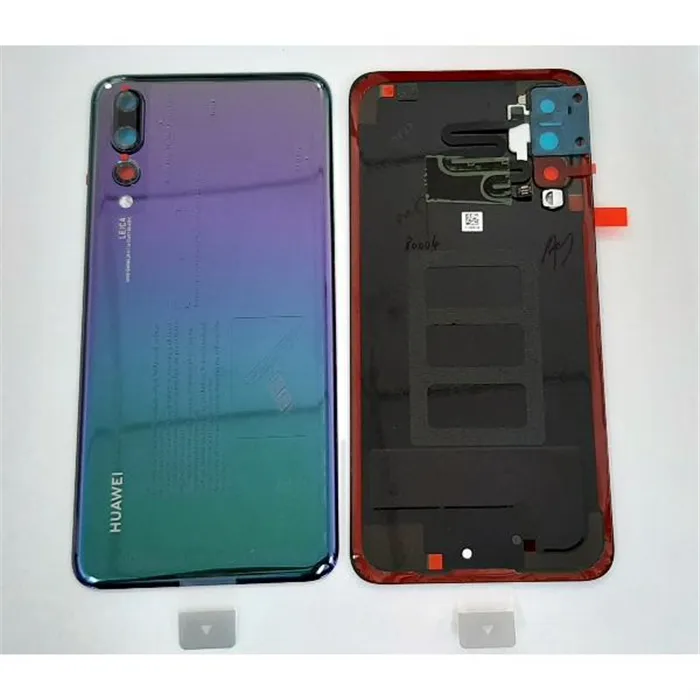 Tapa trasera o tapa bateria auroral para Huawei P20 Pro 02351WRX CLT-L04 CLT-L09 CLT-L29 mas cubierta camara Servic
