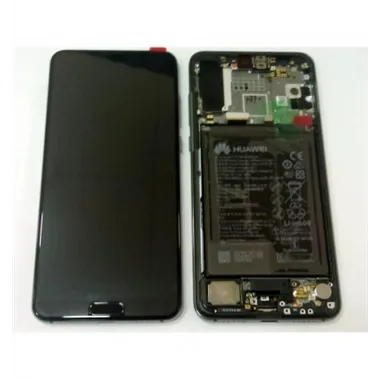 Huawei P20 Pro 02351WQK 02351WTU pantalla lcd + tactil negro + marco Twilight premium Service Pack