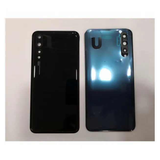 Tapa trasera o tapa bateria negra para Huawei P20 Pro CLT-L04 CLT-L09 CLT-L29 mas cubierta camara