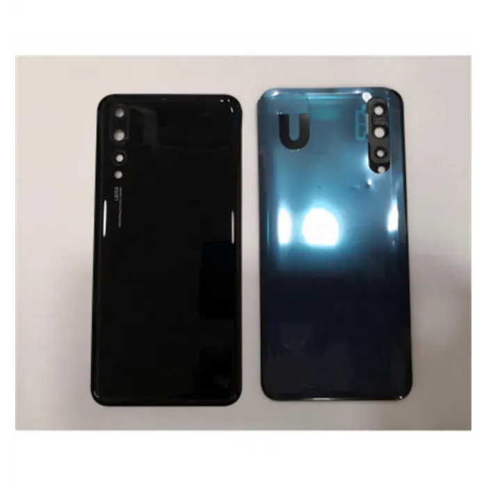 Tapa trasera o tapa bateria negra para Huawei P20 Pro CLT-L04 CLT-L09 CLT-L29 mas cubierta camara
