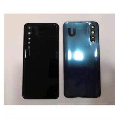 Tapa trasera o tapa bateria negra para Huawei P20 Pro CLT-L04 CLT-L09 CLT-L29 mas cubierta camara