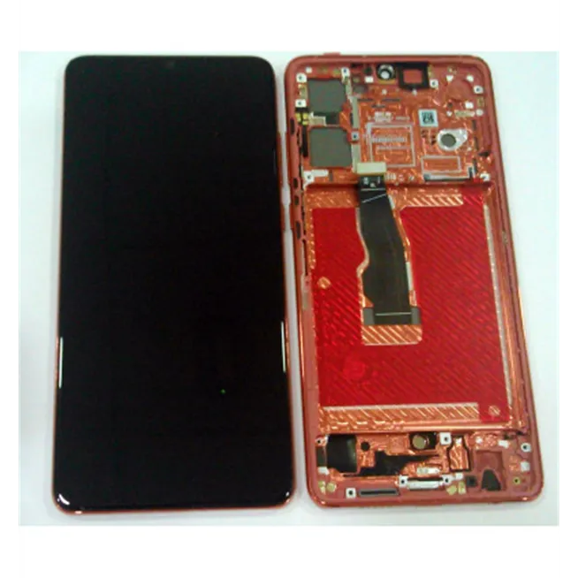Huawei P30 pantalla lcd + tactil negro + marco rojo ele-al00 ele-l09 ele-l29 premium