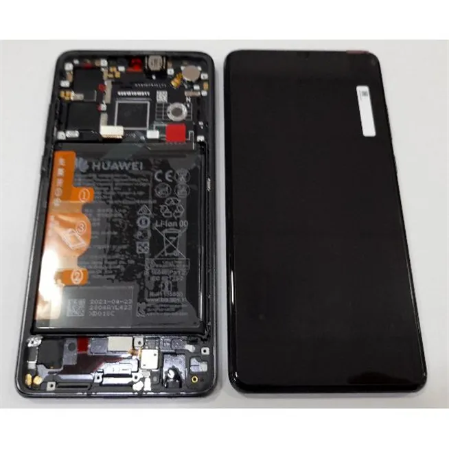 Pantalla lcd para Huawei P30 02354HLT mas tactil negro mas marco negro mas bateria mas vibrador mas Auricular Servi