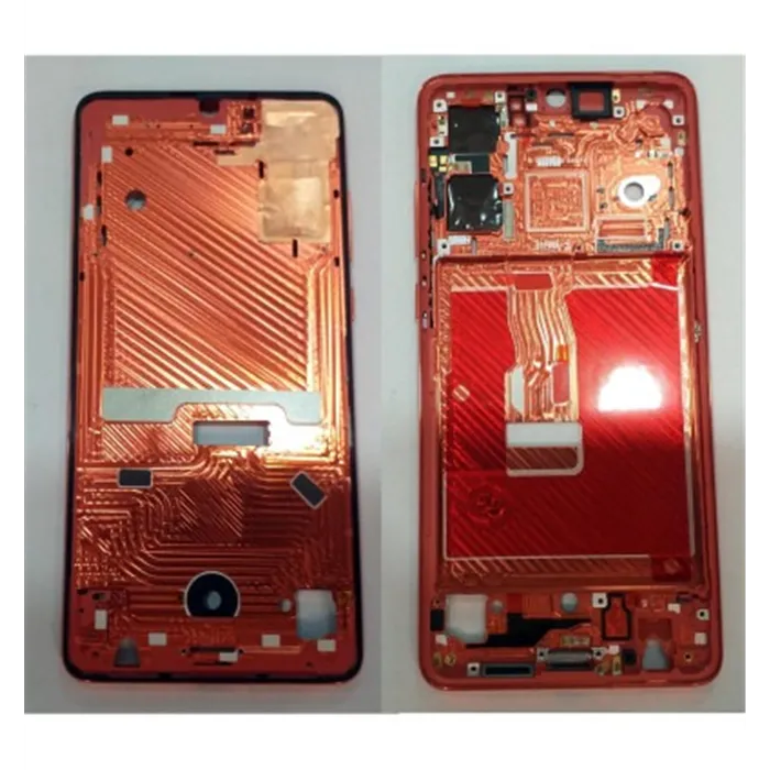 Huawei P30 carcasa central o marco roja ele-al00 ele-l09 ele-l29
