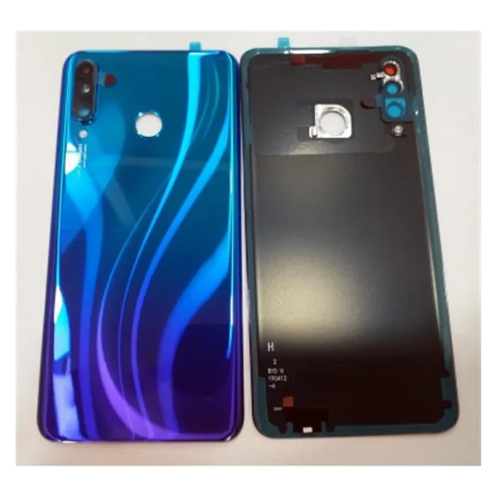 Huawei P30 Lite Nova 4E tapa trasera o tapa bateria azul + lente camara p30lite P30 Lite 2020 mar-lx1m mar-lx2j mas