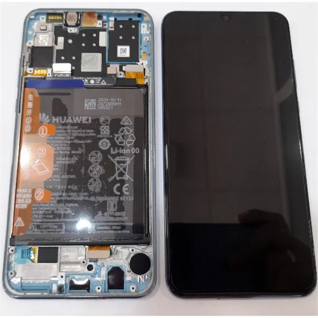 Pantalla lcd  02353FQK para Huawei P30 Lite 2020 48mp MAR-L21BX mas tactil negro mas marco Breat Crystal Service Pa