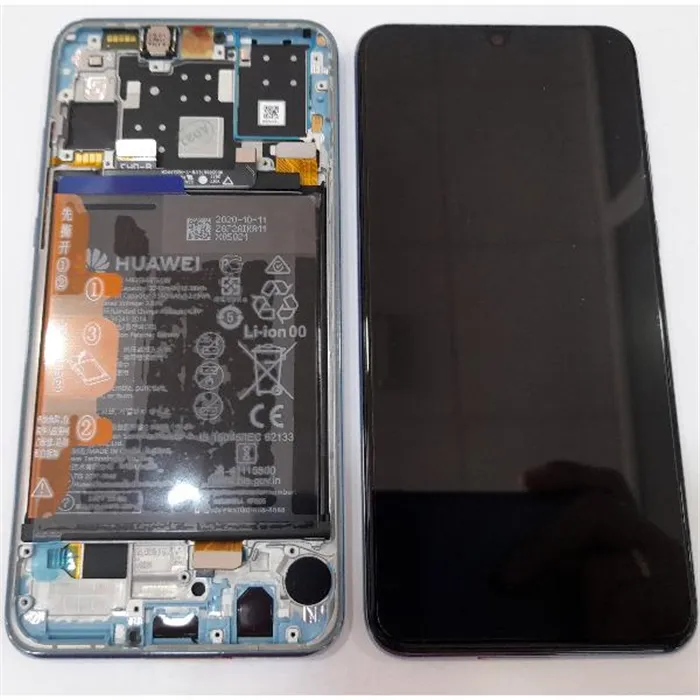 Pantalla lcd  02353FQK para Huawei P30 Lite 2020 48mp MAR-L21BX mas tactil negro mas marco Breat Crystal Service Pa